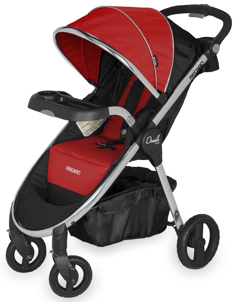 Recaro Denali Luxury Stroller - Scarlet - 433-01-SCLT
