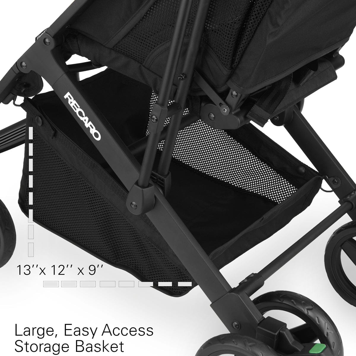 Recaro Easylife Ultra-Lightweight Compact Stroller - Granite - 622-01-GRNT