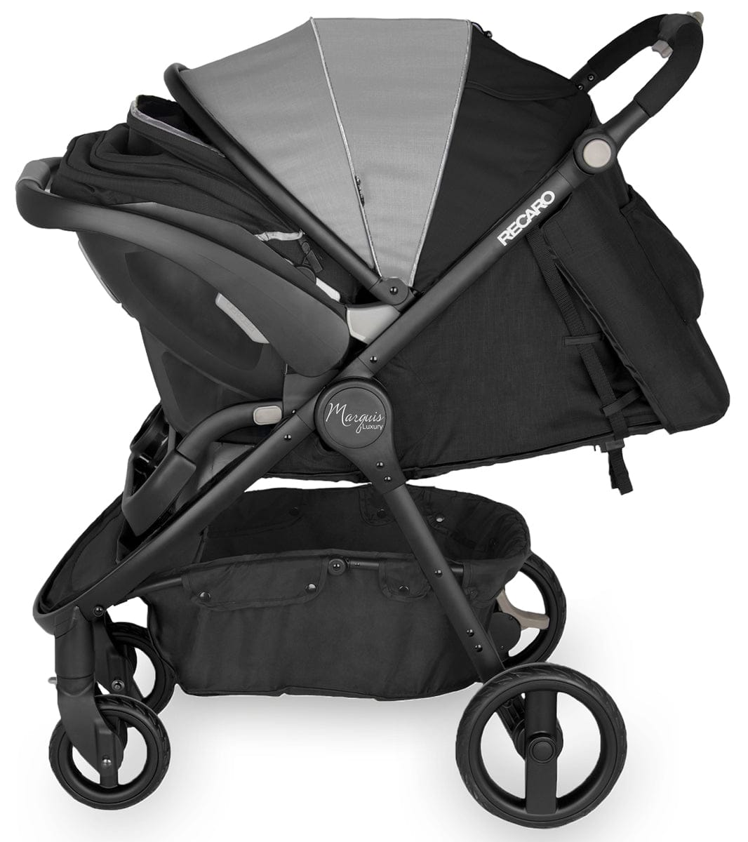 Recaro Marquis Luxury Stroller - Granite - 444-01-GRNT