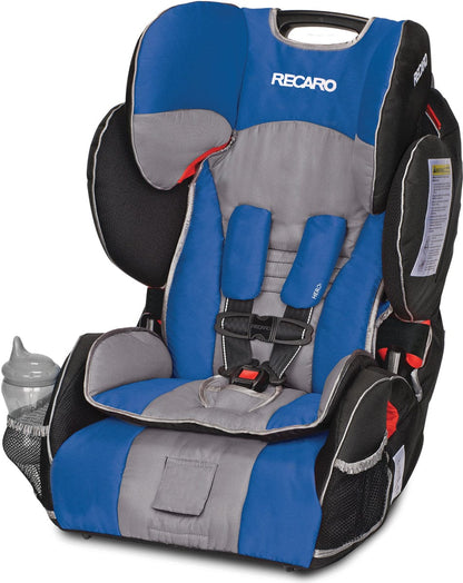 RECARO Performance SPORT Combination Harness Booster Car Seat - Sapphire - 386-01-SAPH