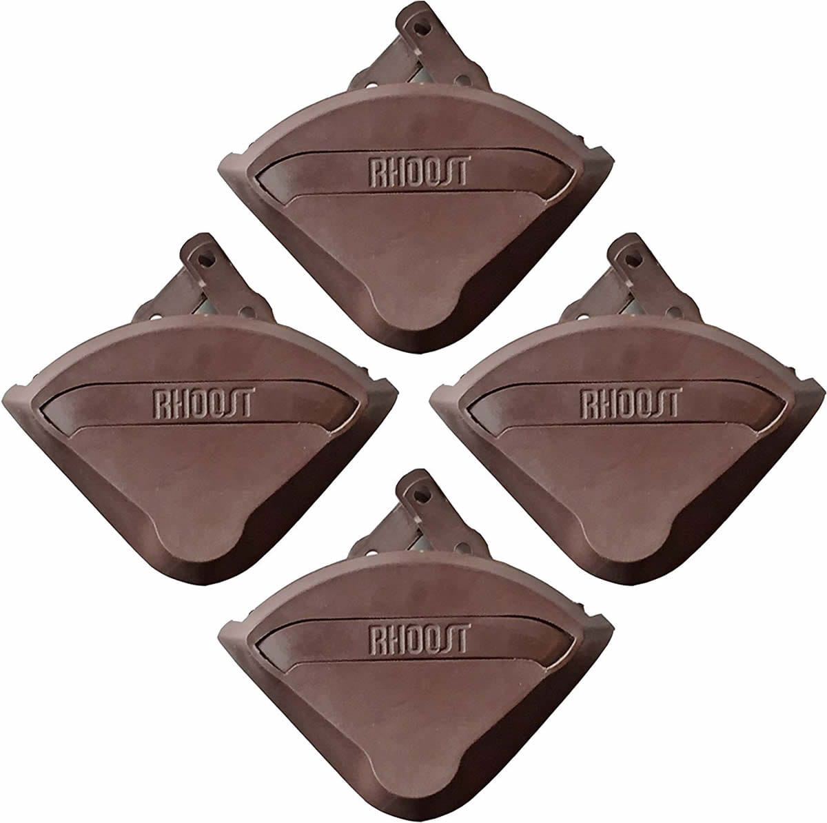 Rhoost Adhesive-free Corner Protector 4-pack - Brown - 8.55801E+11