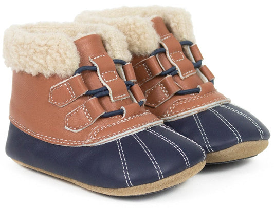 Robeez First Kicks Boots Connor - Rust, 12-18 months - 220-40059-CONNOR