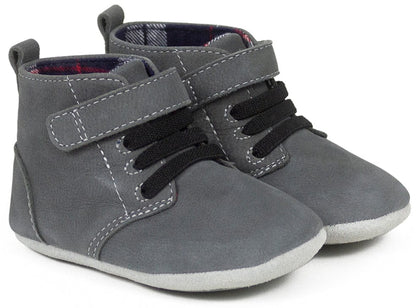 Robeez First Kicks Thiago - Charcoal, 9-12 months - 011-41912