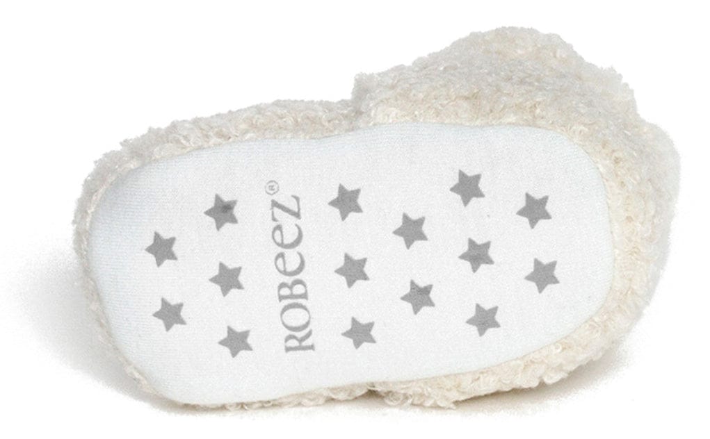 Robeez Snap Boots - Sherpa Ivory, 3-6 months - 280-40057