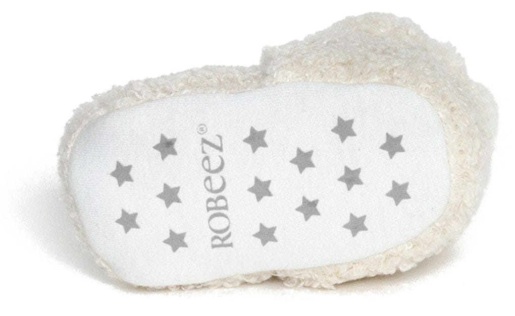 Robeez Snap Boots - Sherpa Ivory, 6-12 months - 280-40058