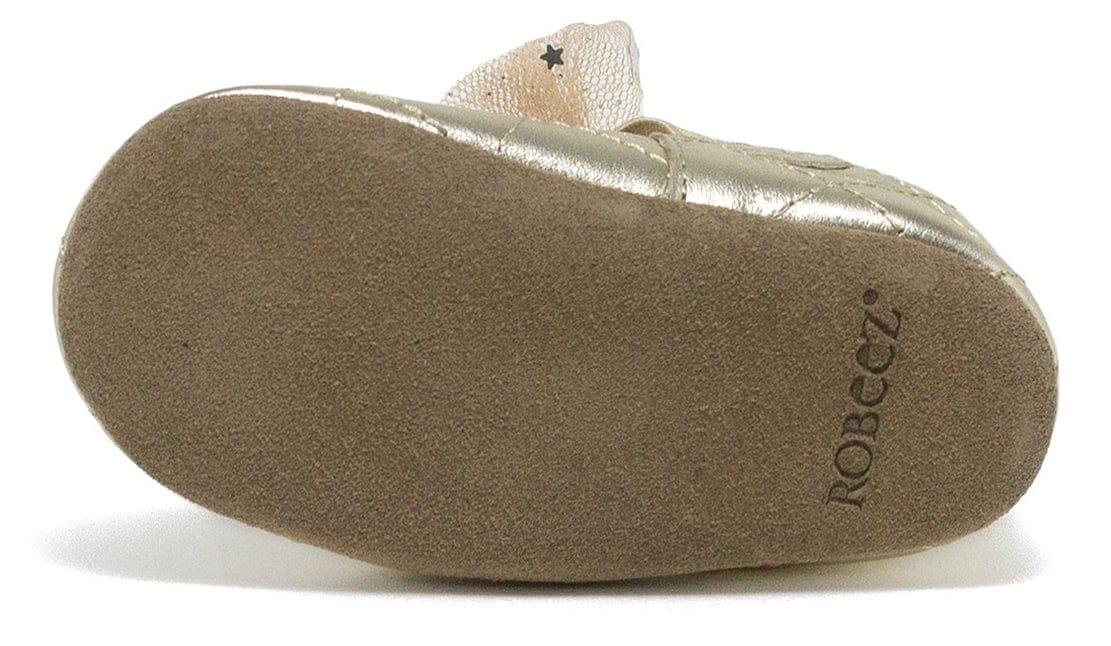 Robeez Soft Soles Winnie - Gold, 6-12 months - 710-40058