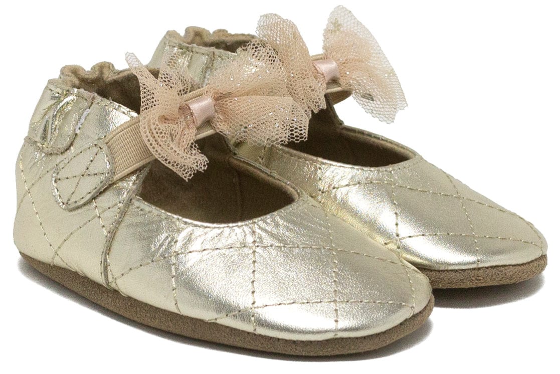 Robeez Soft Soles Winnie - Gold, 6-12 months - 710-40058