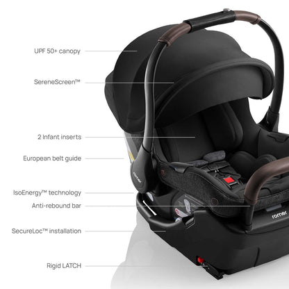 Romer Juni Infant Car Seat - Peppercorn - E1D151S