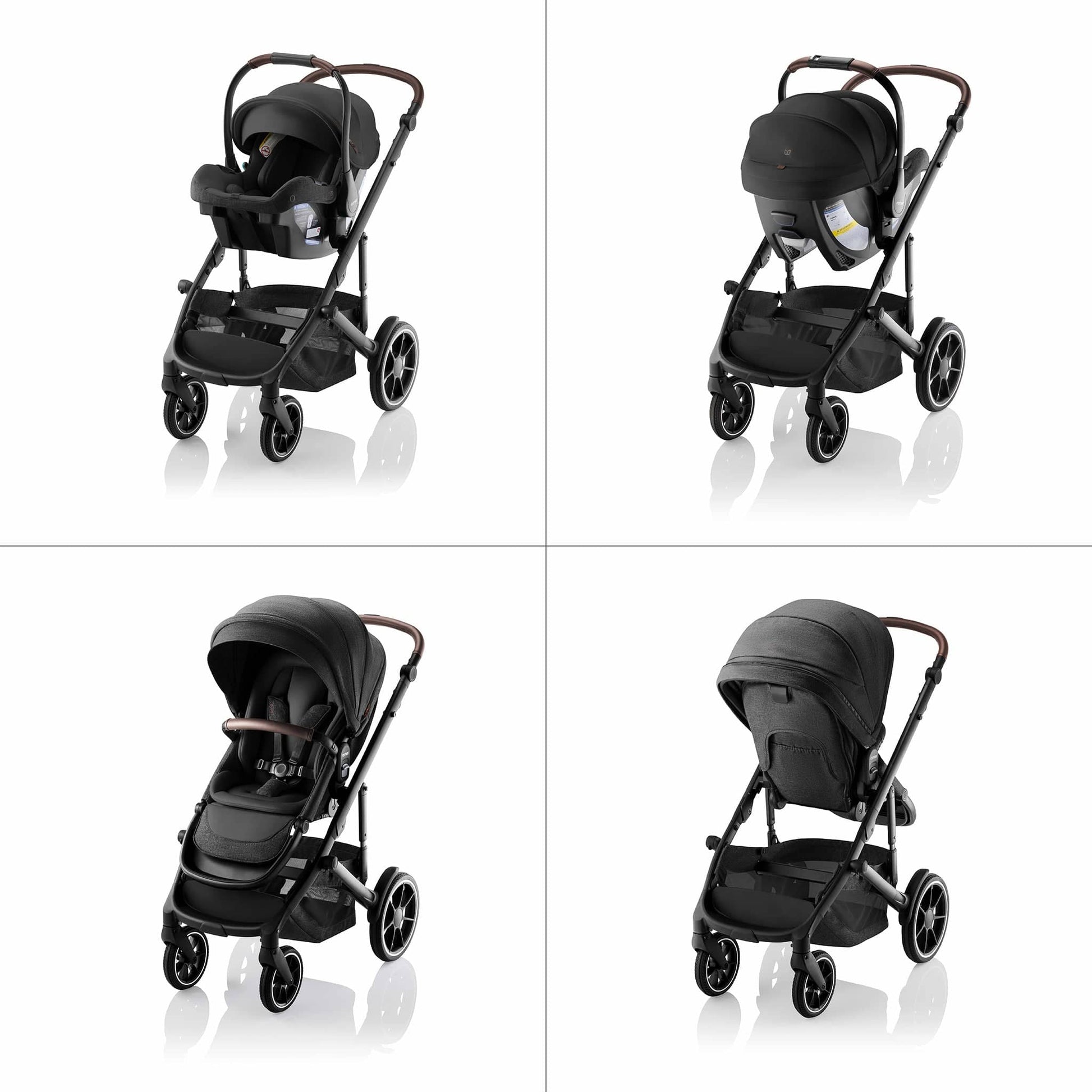 Romer Juni + Tura Travel System With Versa Base - Peppercorn - TD561S