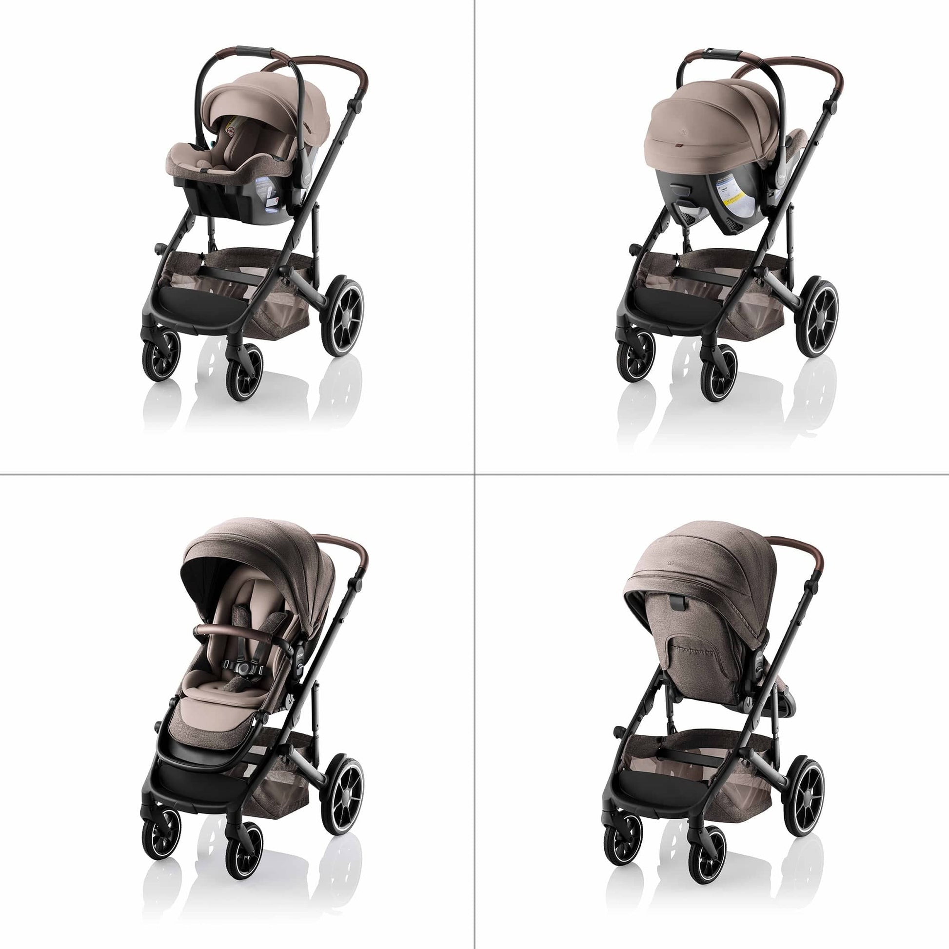 Romer Juni + Tura Travel System With Versa Base - Truffle - TD561T
