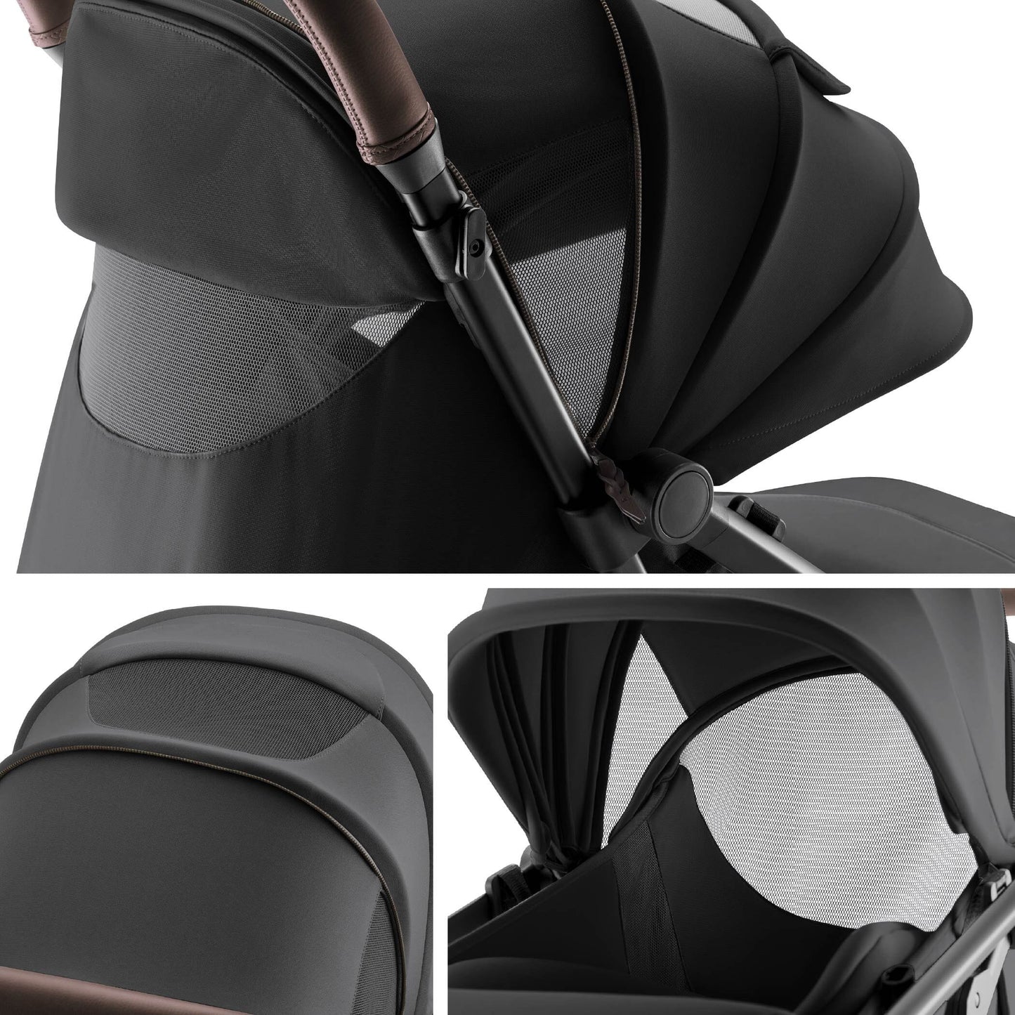 Romer Lani Ultra-Lightweight Compact Stroller - Peppercorn - UD571S