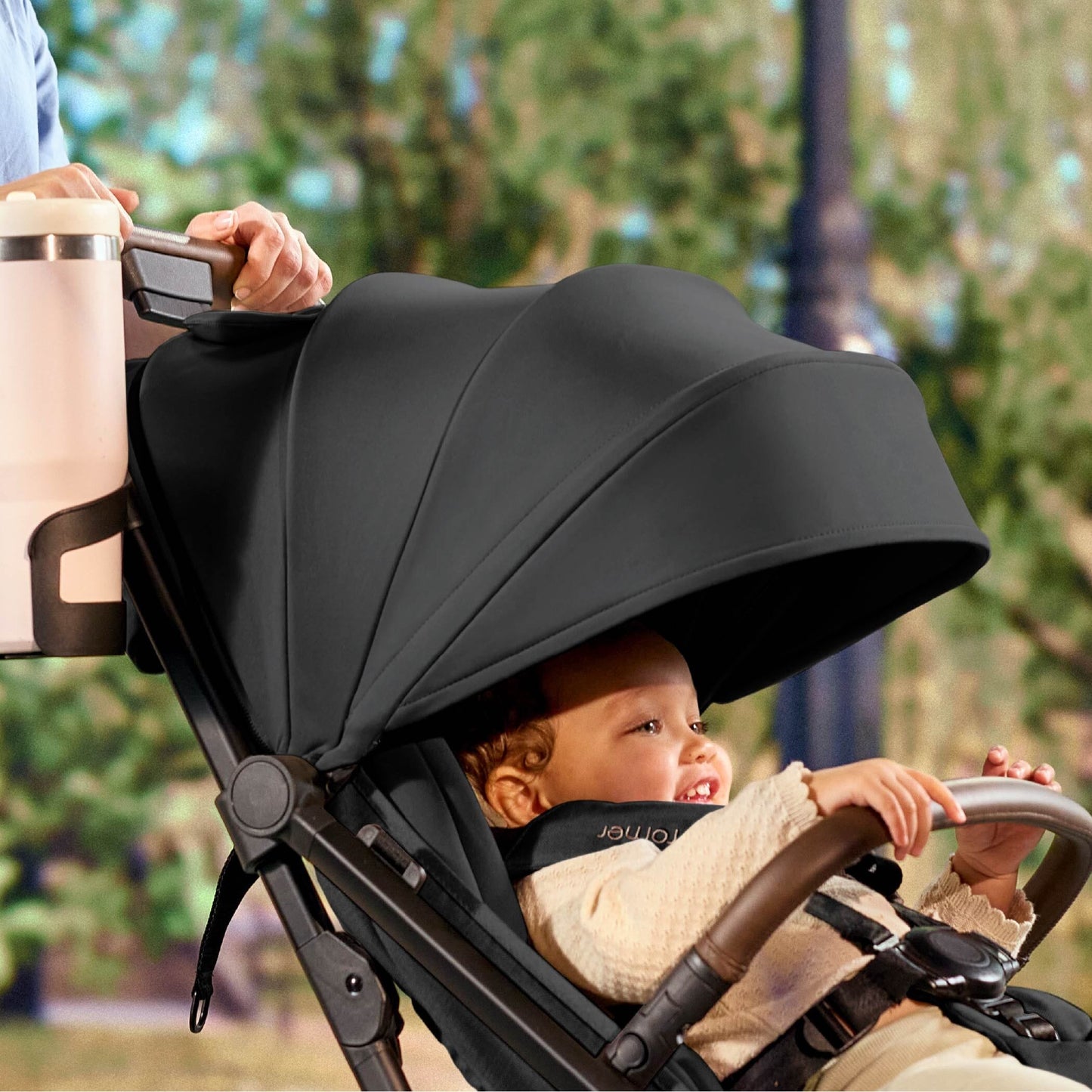 Romer Lani Ultra-Lightweight Compact Stroller - Peppercorn - UD571S