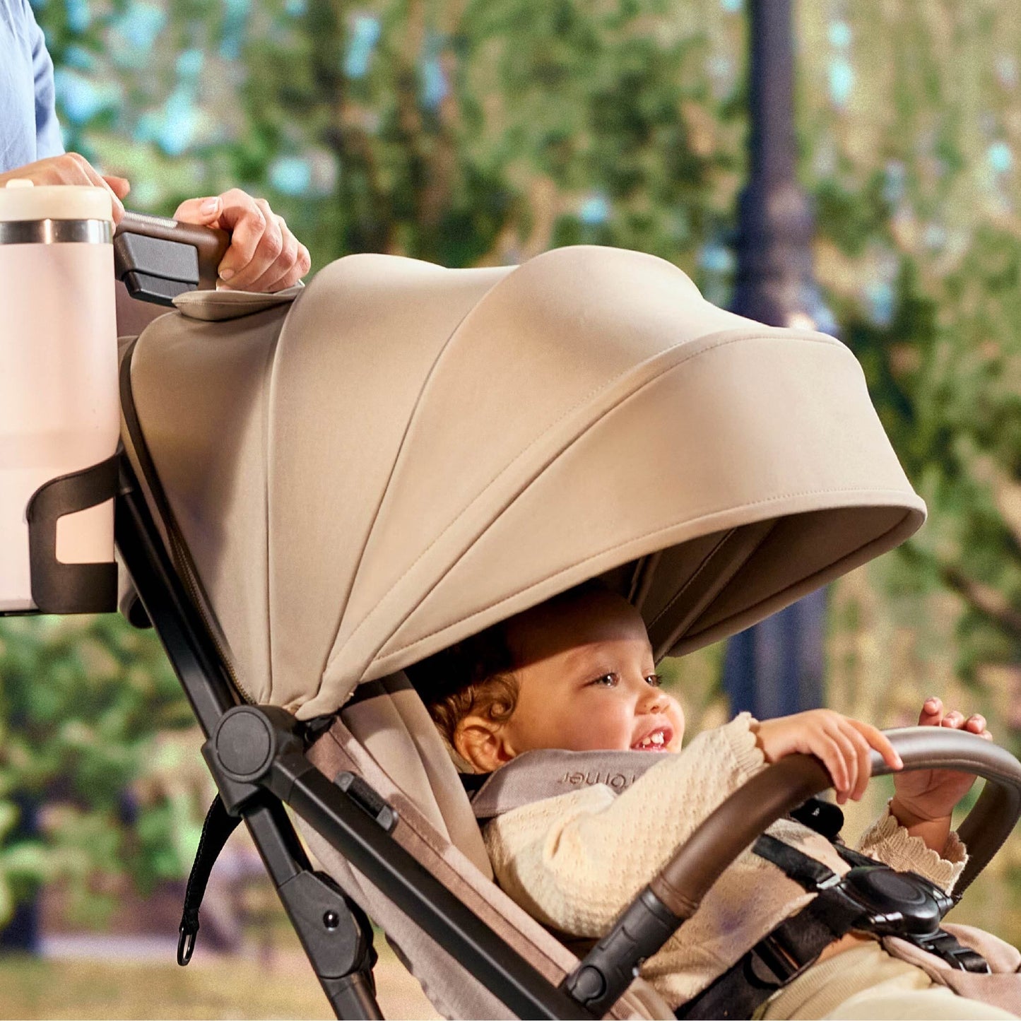 Romer Lani Ultra-Lightweight Compact Stroller - Truffle - UD571T