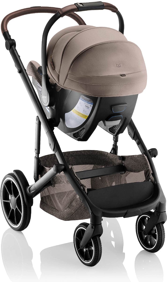 Romer Tura Complete Newborn Travel System Bunde - Truffle - U020206-E1D151T-S953000