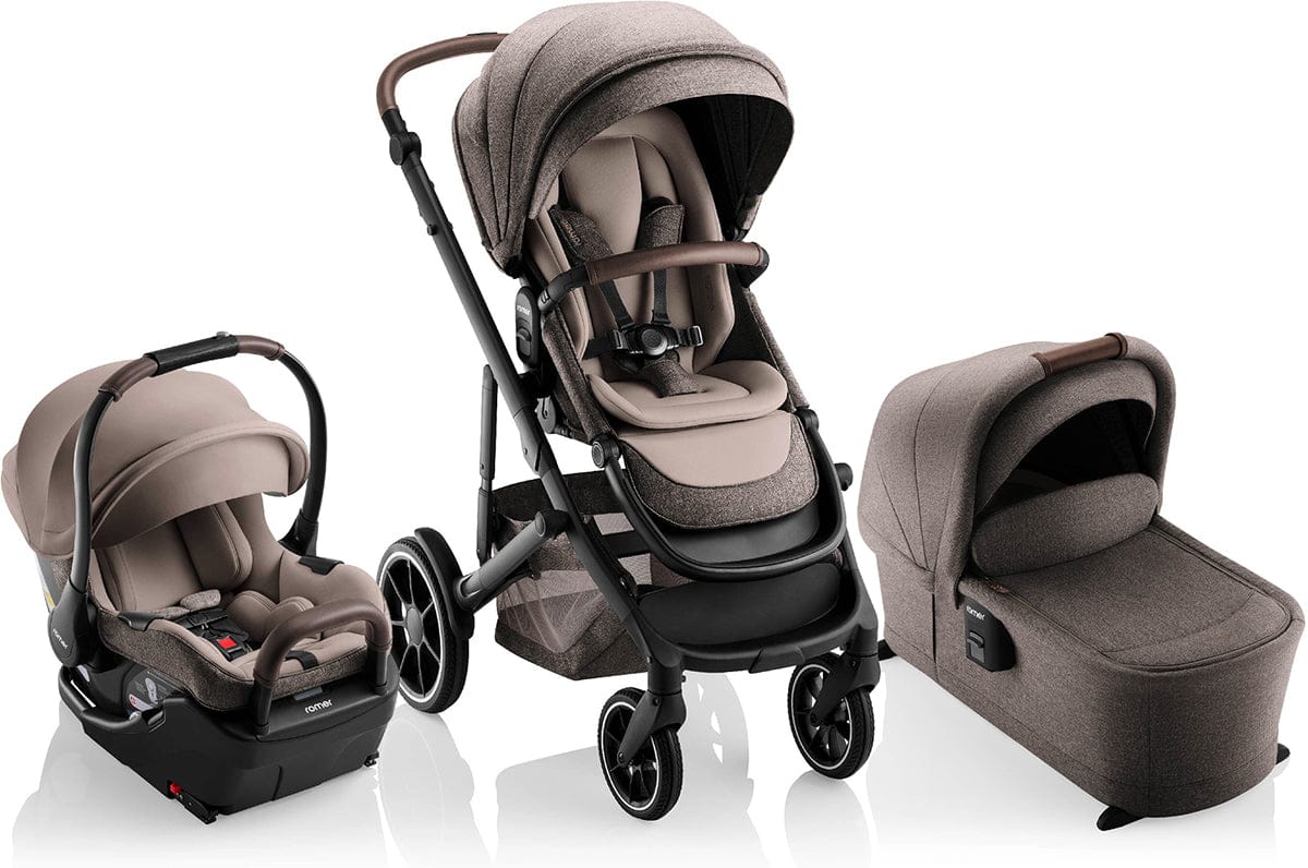 Romer Tura Complete Newborn Travel System Bunde - Truffle - U020206-E1D151T-S953000