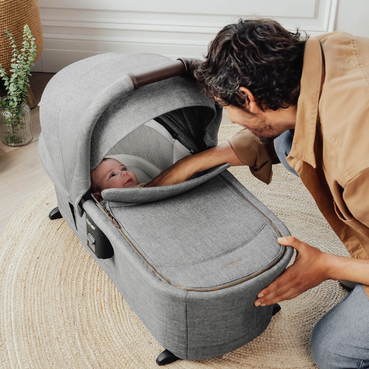 Romer Tura Stroller + Sera Bassinet Bundle - Pearl - U020208-S953200