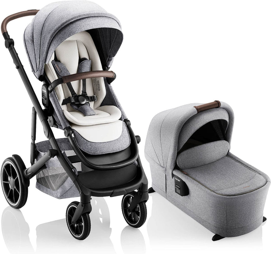 Romer Tura Stroller + Sera Bassinet Bundle - Pearl - U020208-S953200