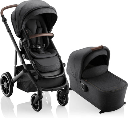 Romer Tura Stroller + Sera Bassinet Bundle - Peppercorn - U020207-S953100