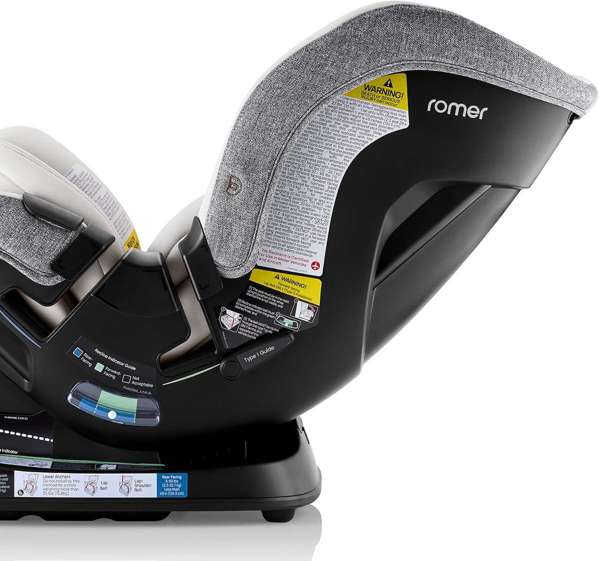Romer Veni Convertible Car Seat - Pearl - E1D171U