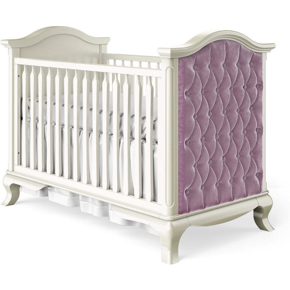 Romina Furniture Cleopatra Classic Crib (Tufted Sides) -