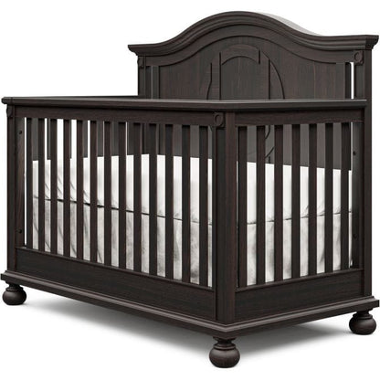 Romina Furniture Dakota Convertible Crib (Solid Back) - 17501-BR