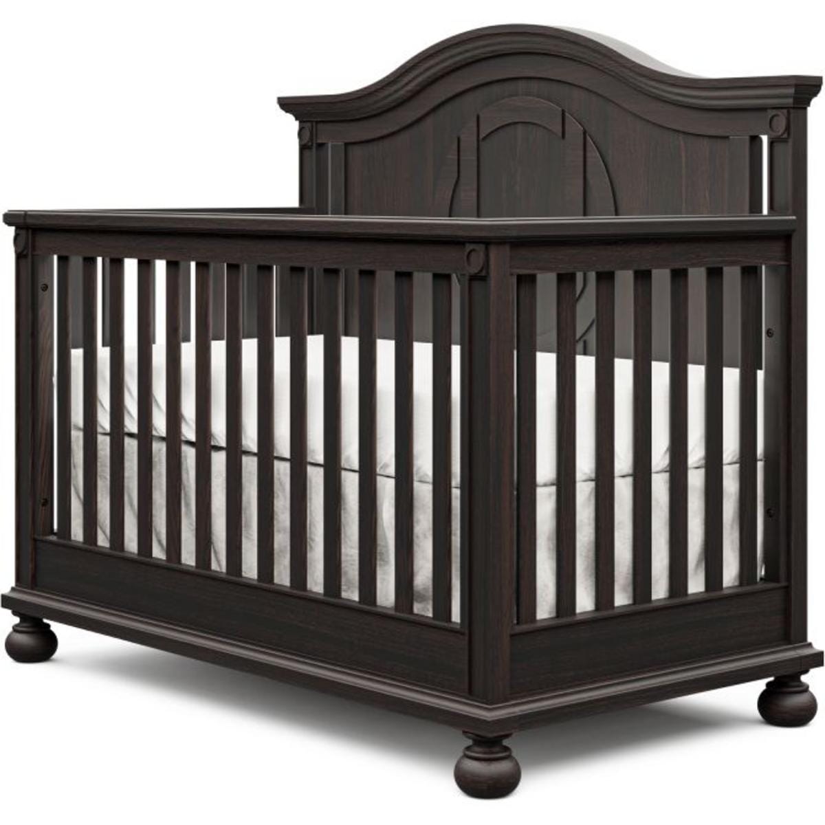 Romina Furniture Dakota Convertible Crib (Solid Back) -