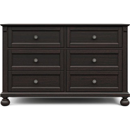 Romina Furniture Dakota Double Dresser - 17008-BR-B