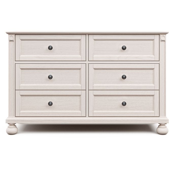 Romina Furniture Dakota Double Dresser - 17008-WW-B