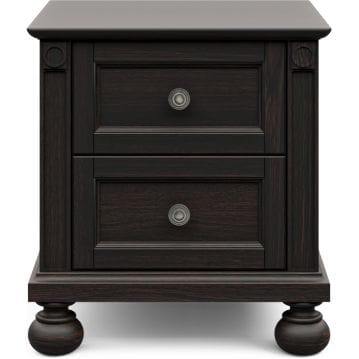 Romina Furniture Dakota Nightstand - 17020-BR-B