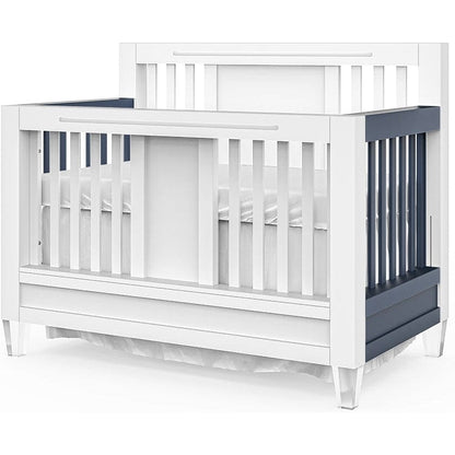 Romina Furniture Millenario Convertible Crib - 16501-SW-N