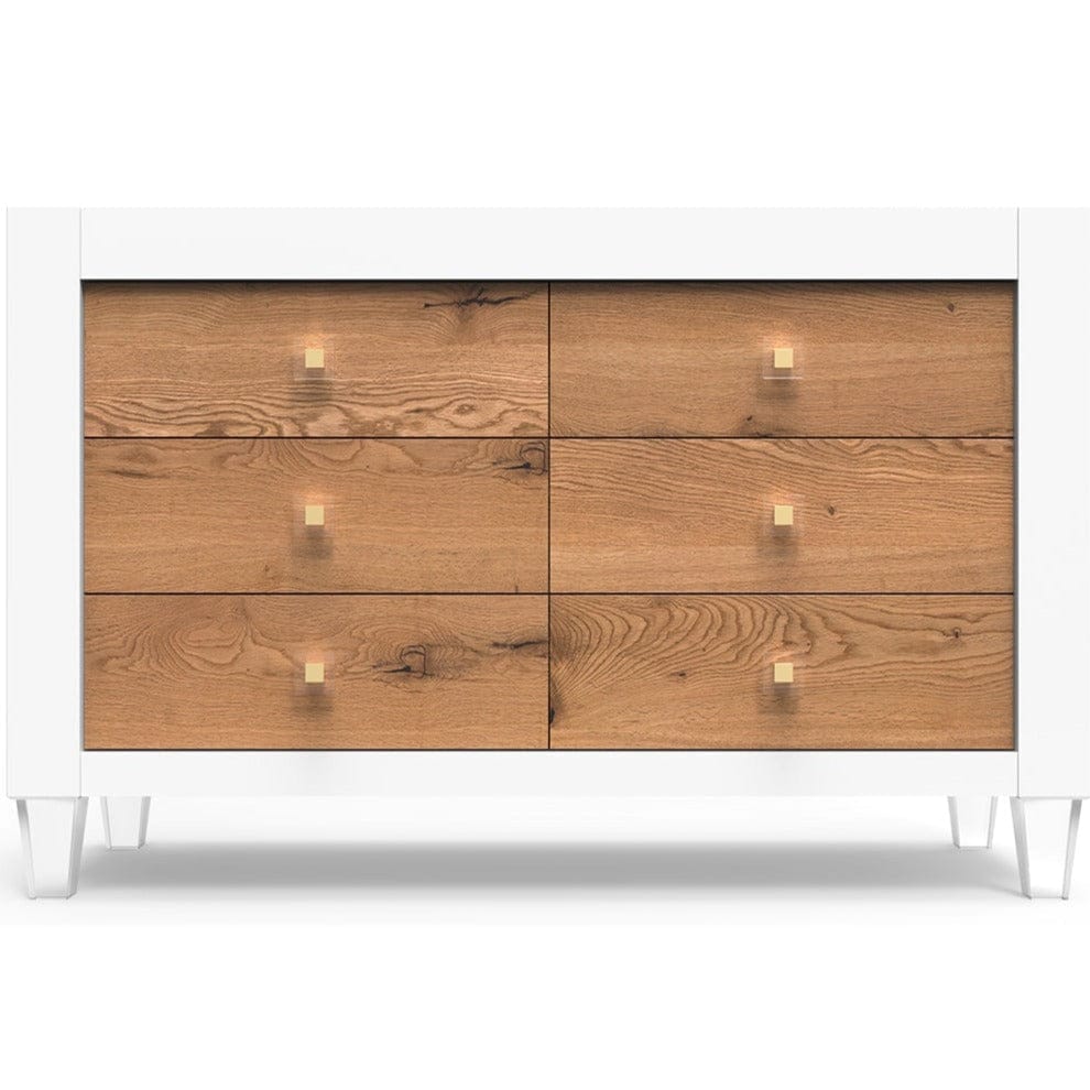 Romina Furniture Millenario Double Dresser -