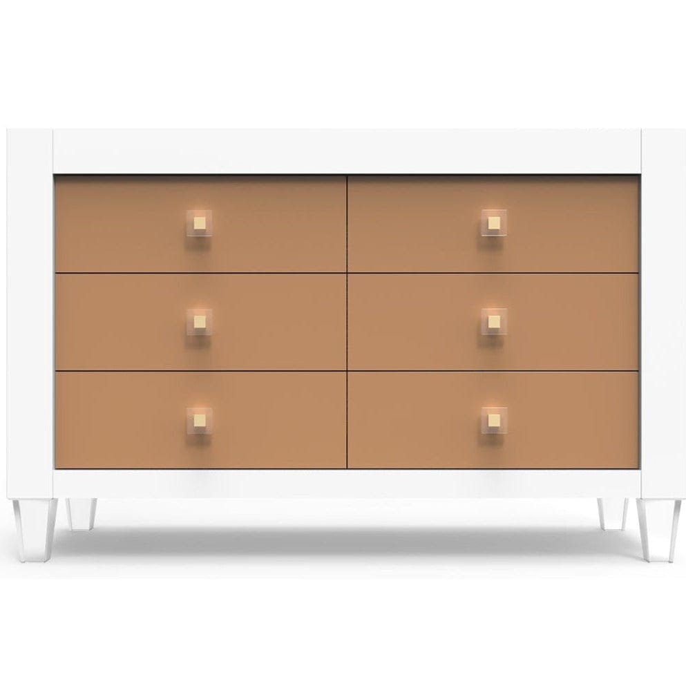 Romina Furniture Millenario Double Dresser -