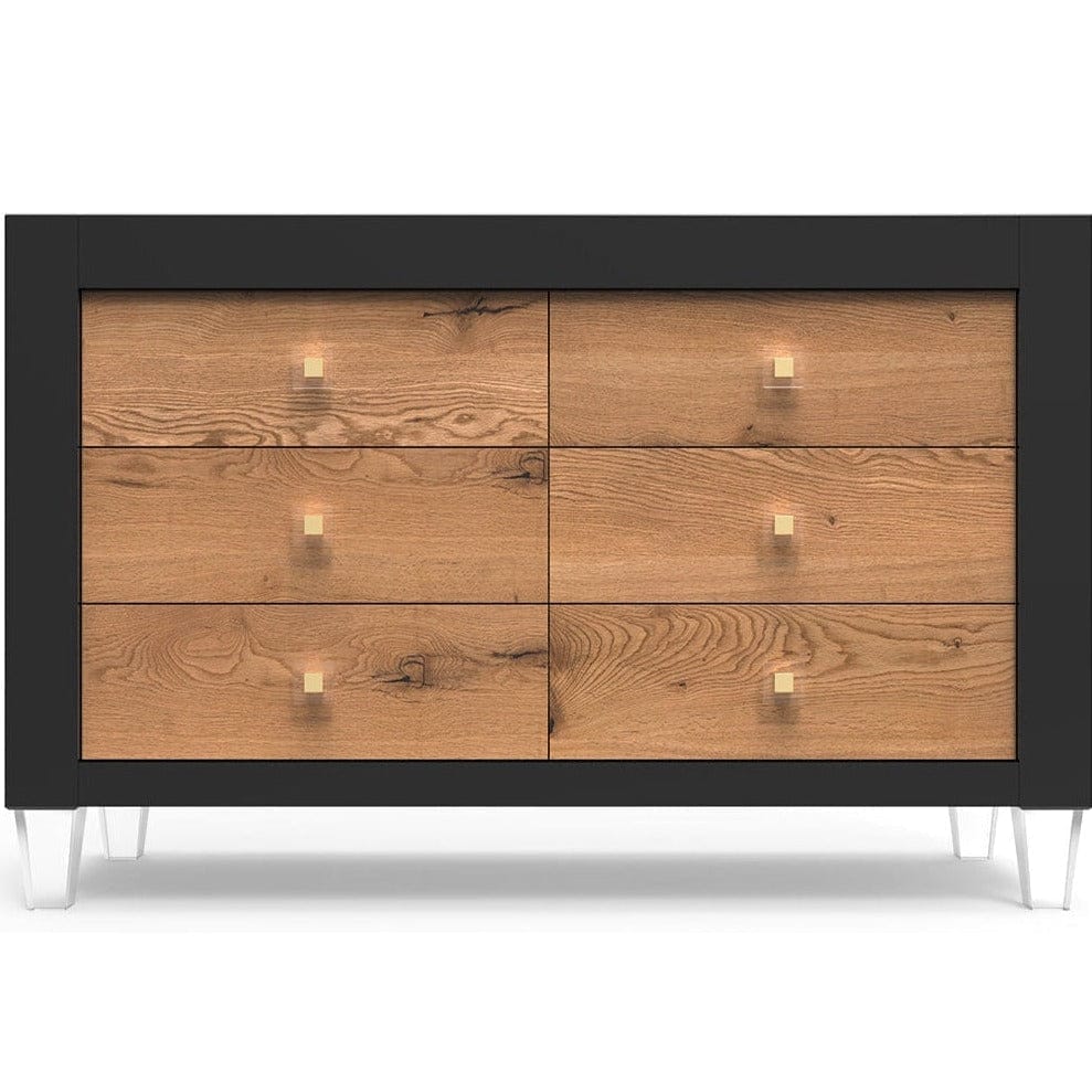 Romina Furniture Millenario Double Dresser -