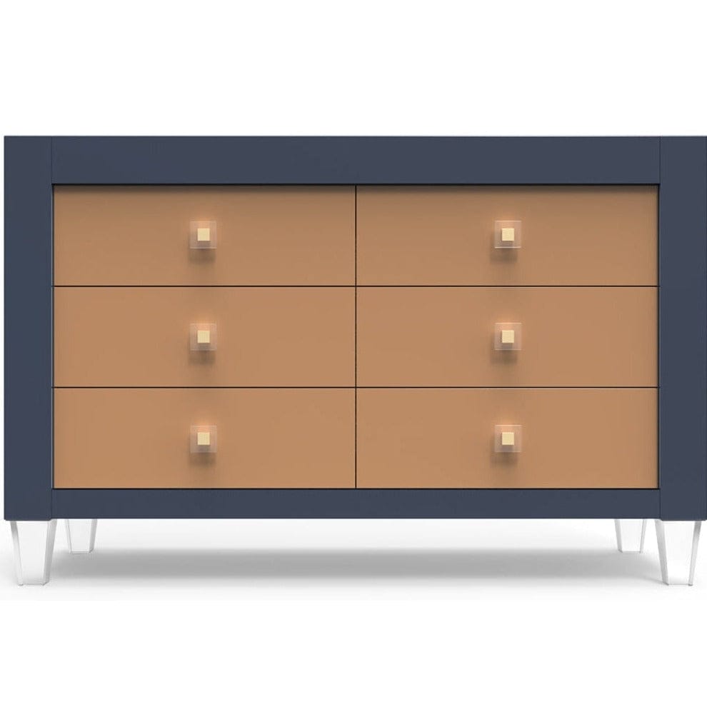 Romina Furniture Millenario Double Dresser -