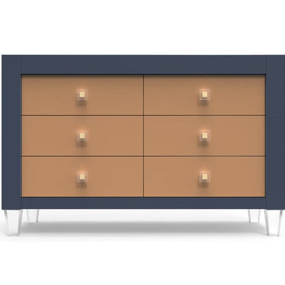 Romina Furniture Millenario Double Dresser -
