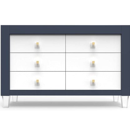 Romina Furniture Millenario Double Dresser -