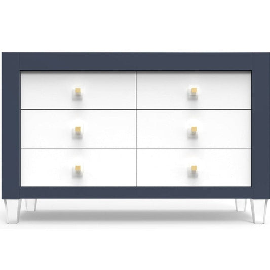 Romina Furniture Millenario Double Dresser -