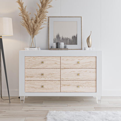 Romina Furniture Millenario Double Dresser -