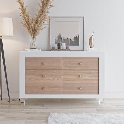 Romina Furniture Millenario Double Dresser -