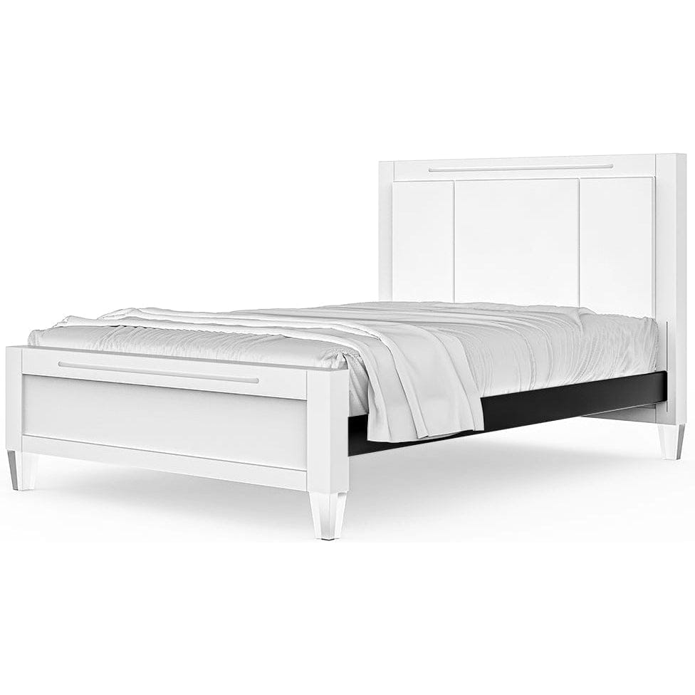 Romina Furniture Millenario Full-Size Bed (Tufted) - 16537-SW-SB-BL