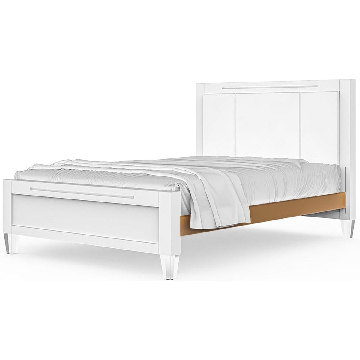 Romina Furniture Millenario Full-Size Bed (Tufted) -