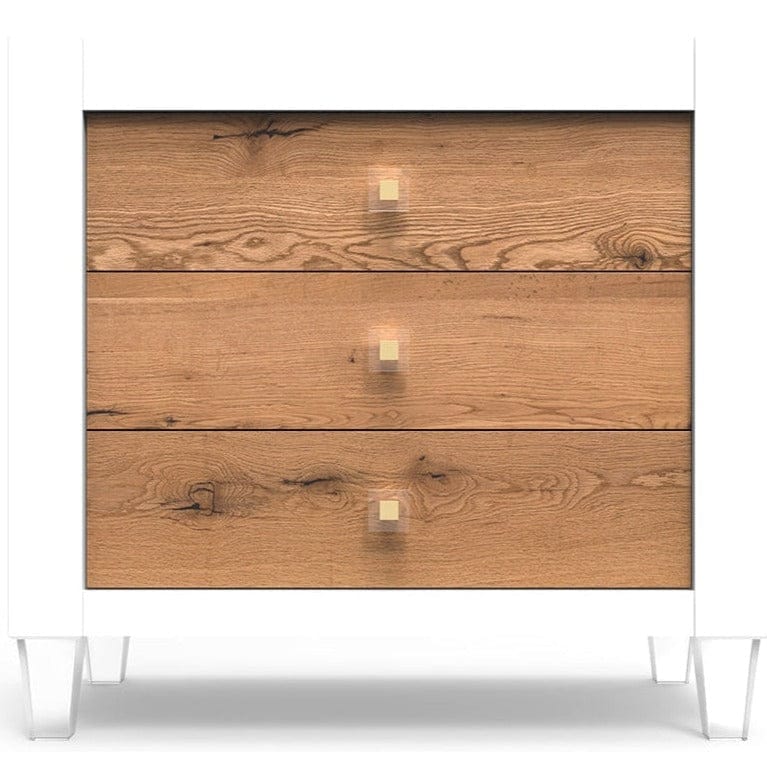 Romina Furniture Millenario Single Dresser - 16003-SW-WO