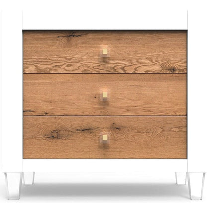 Romina Furniture Millenario Single Dresser - 16003-SW-WO