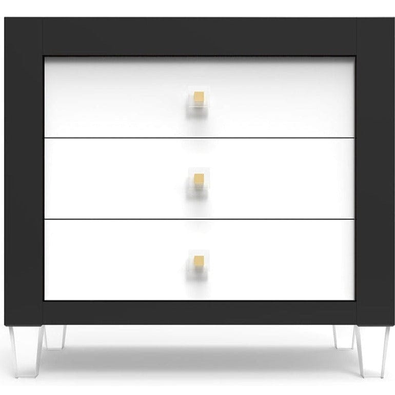 Romina Furniture Millenario Single Dresser - 16003-SB-SW