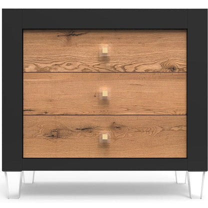 Romina Furniture Millenario Single Dresser - 16003-SB-WO