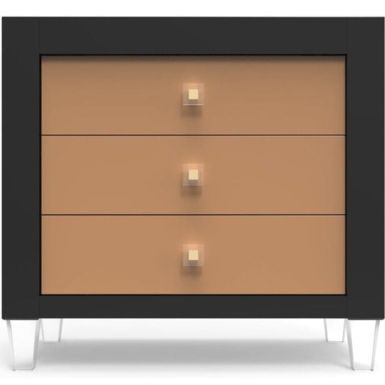 Romina Furniture Millenario Single Dresser - 16003-SB-MG