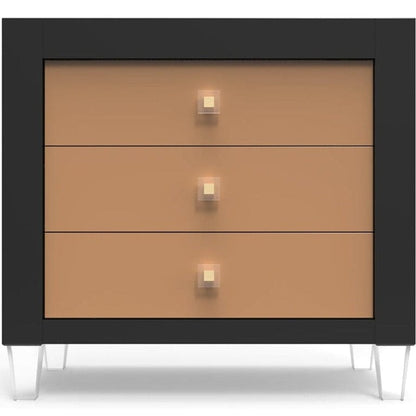 Romina Furniture Millenario Single Dresser - 16003-SB-MG