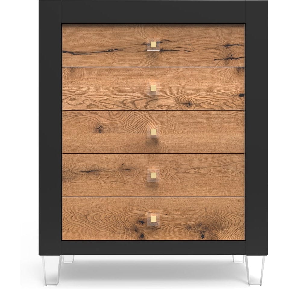 Romina Furniture Millenario Tall Chest - 16005-SB-WO