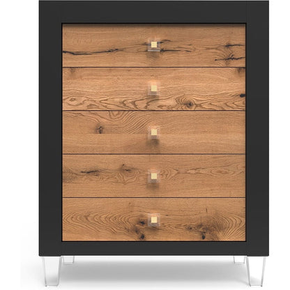 Romina Furniture Millenario Tall Chest - 16005-SB-WO