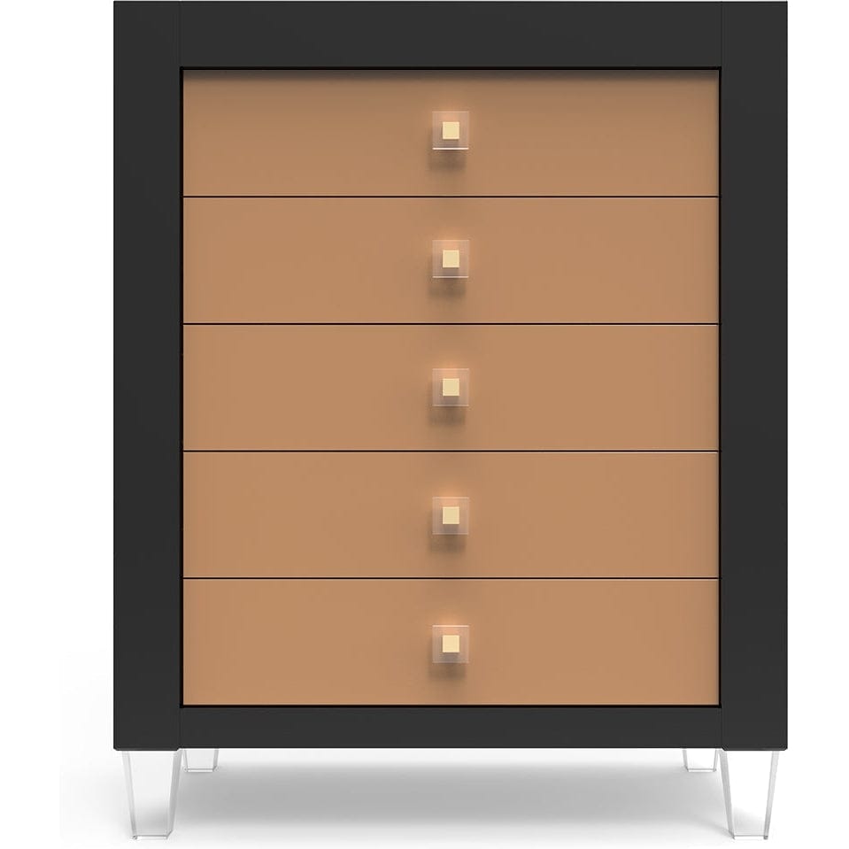 Romina Furniture Millenario Tall Chest - 16005-SB-MG